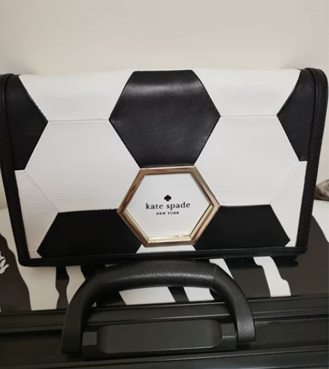 2014年的世界杯主题足球手包。脑子发热买...