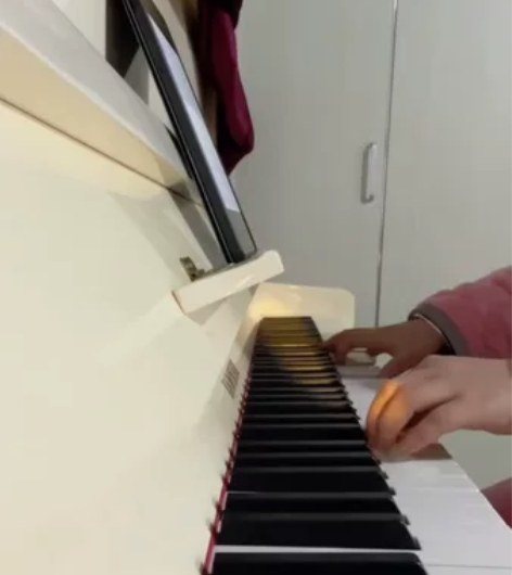 出一架白色德尔曼钢琴 (个人保护的还可以)...