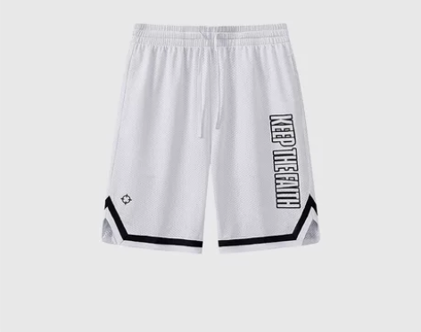 准者篮球短裤男2023夏季美式宽松球裤速干...