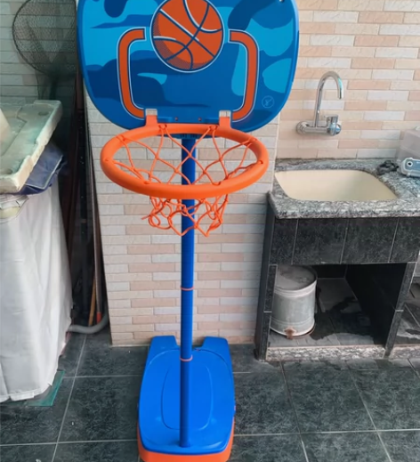 迪卡侬可升降儿童篮球框投篮架家用幼儿园儿童...