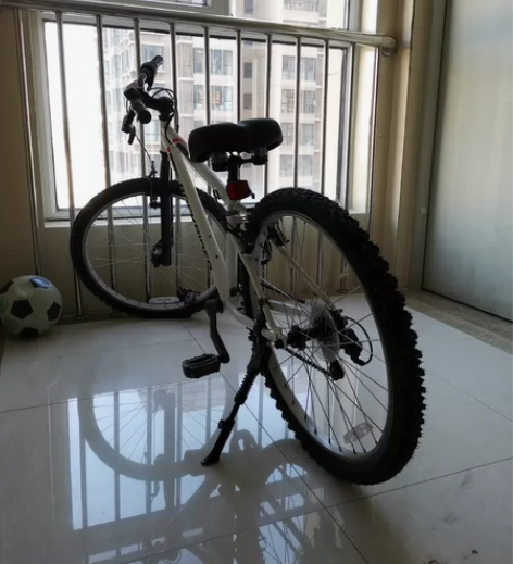 迪卡侬买的山地车 ST100-24吋，买来...