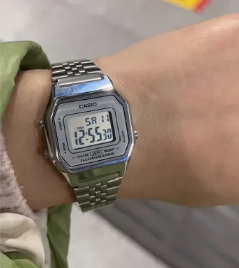 卡西欧旗舰店LA680WGA-7DF时尚休...