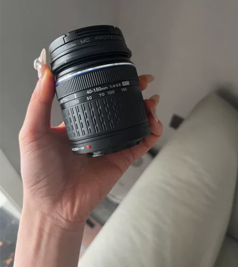 出奥林巴斯大43 40-150镜头，买错卡...