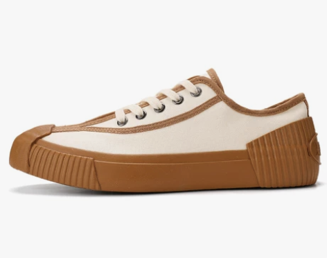 【上新价】大孚飞跃原宿帆布鞋女时尚奶茶休闲...