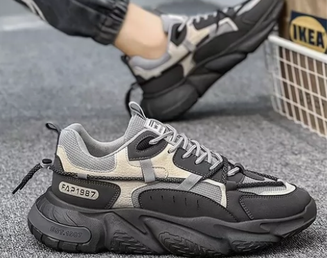 【高颜值新款】斐乐同款老爹鞋男士舒适厚底运...