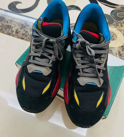 彪马Puma男士运动鞋 老爹鞋 8成新，干...