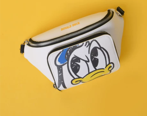 不莱玫迪士尼斜挎小腰包女潮ins胸包女包包...