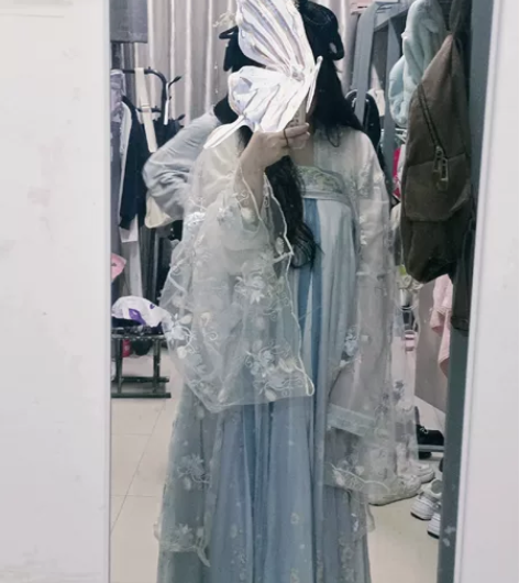 【花不误】茗月萱汉服 l码 1可看实物图和...