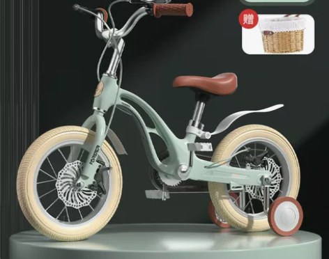 永久镁合金儿童自行车女孩2-5-6-7岁男...