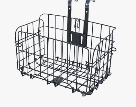 自行车车筐前筐山地车后筐篮子通用单车儿童折...