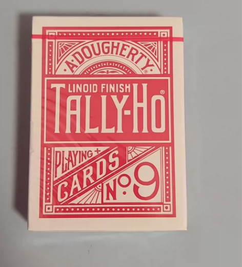 tallyho练习牌红色 花切扑克纸牌魔术...