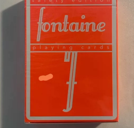 安全橙扑克 safety方丹 橙荧光方丹 ...