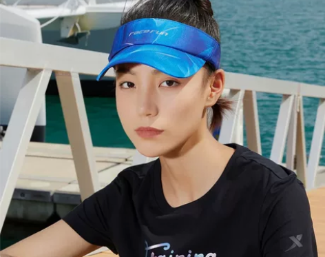 全新！全新特步马拉松男女同款帽子中性情侣款...