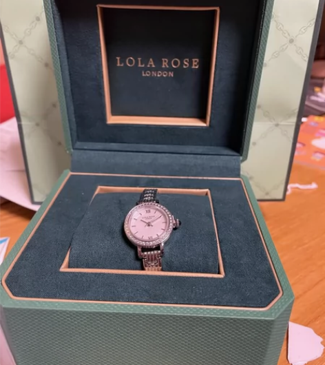 Lola Rose罗拉玫瑰小金表复古女士手...