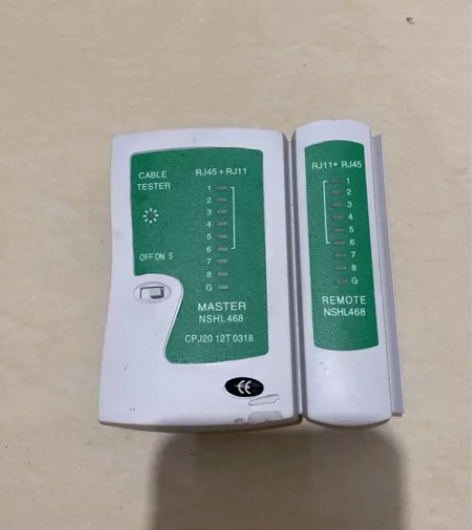 闲置网线测试仪能用的朋友拿走，太便宜上门自...