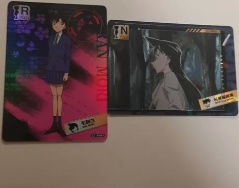 名侦探柯南第三弹毛利兰 一张毛利兰R卡一张...