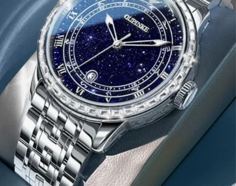 【狂欢价】新款瑞士欧品客品牌手表男士机械表...