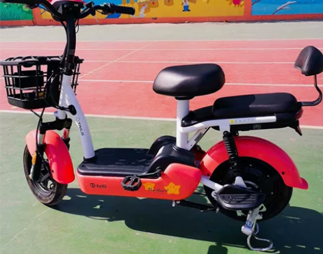 二手电动自行车 电瓶车电动车折叠代步车助力...