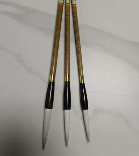 羊毫三支转卖 小号80,中号90,大号10...