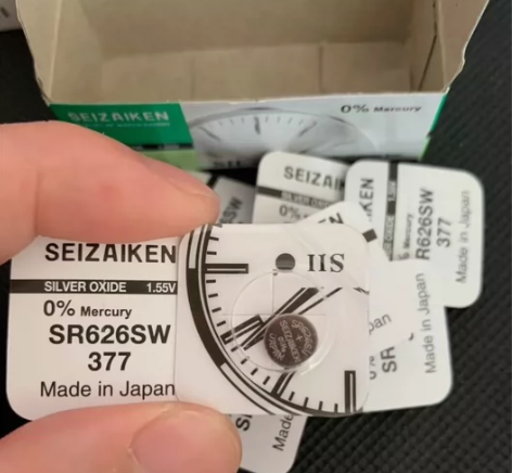 全新日本进口精工377/SR626SW/A...