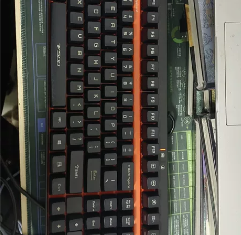 雷柏Vpro500 整理的很干净shift...