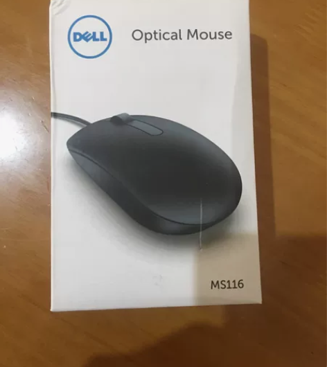 全新戴尔/DELL有线鼠标MS116 光学...