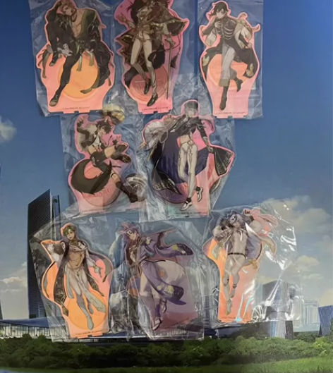 新世界狂欢周边 镭射亚克力立牌摆件SSR ...