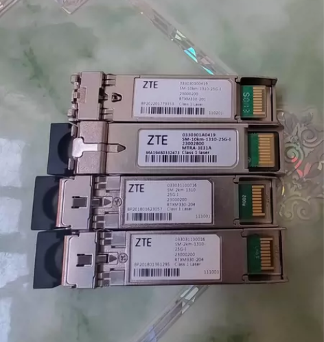 中兴25G10公里光模块2个,25G2公里...