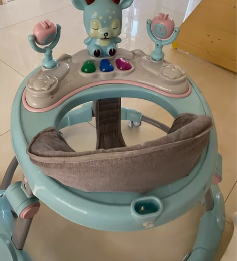 学步车防o型腿婴儿多功能防侧翻手推车宝宝可...