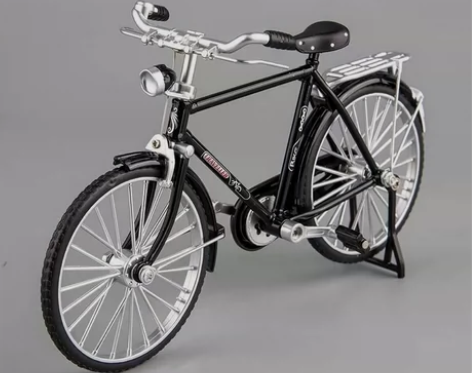 【全新包邮】大号1:10合金二八大杠自行车...