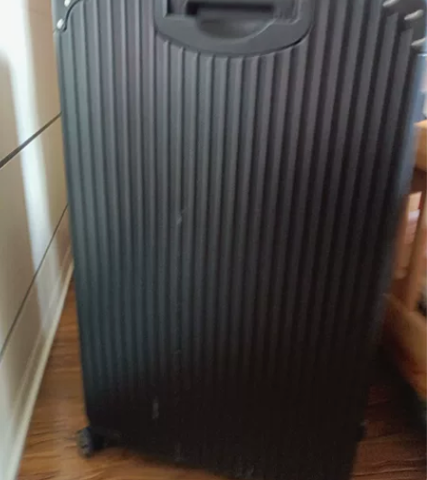 SOO 行李箱男大容量旅行箱铝框密码箱万向...