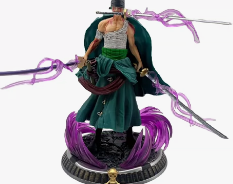 GK 海贼王动漫 小号浴血索隆 三刀流特技...