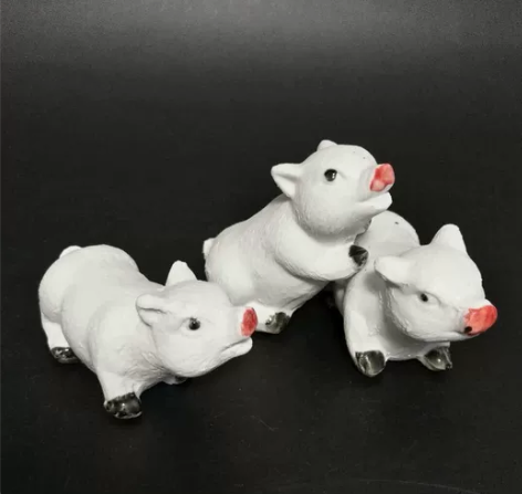 发财猪 陶瓷摆件 盆景装饰 假山造景 茶台...