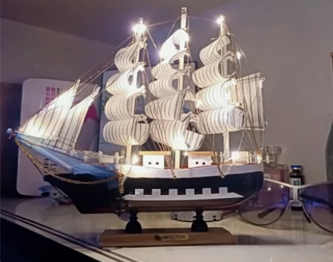 【清仓处理】26元/个！客厅摆件 帆船模型...