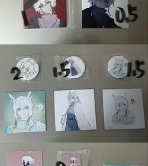 《出》光遇同人周边 樱花！！白鸟！！平菇！...