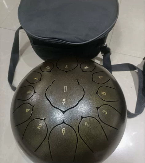 标价即售价：空灵鼓 汉鼓 12寸13音 钢...