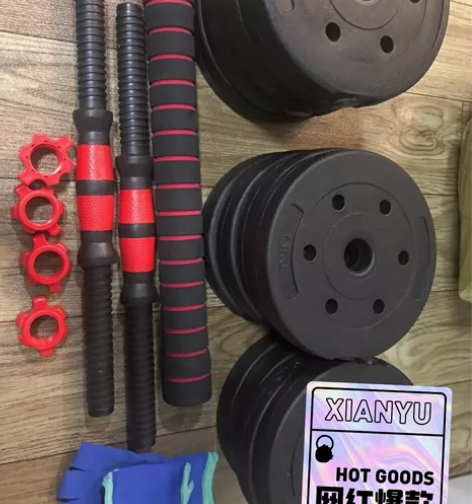 【特价处理】套装哑铃男士健身家用器材哑铃一...