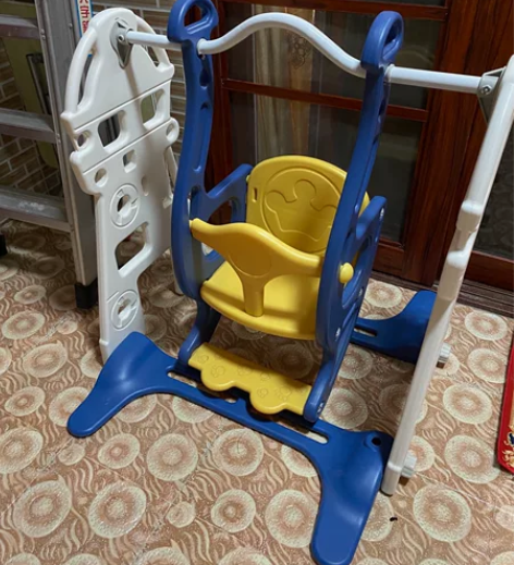 儿童秋千0-3岁买来玩不到几次 感兴趣的话...