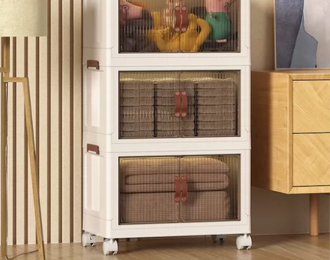 实体店库存清理 全新抽屉式收纳柜 折叠收纳...