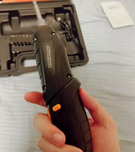 充电折叠式电动螺丝刀子枪锂电手电钻工具多功...