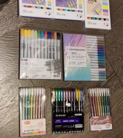正品STA斯塔马克笔荧光笔手帐笔金属笔 全...