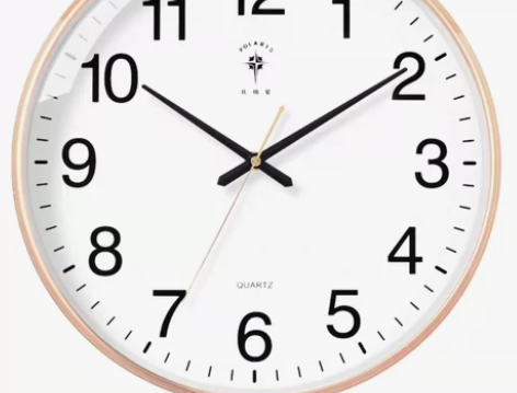 北极星钟表挂钟客厅家用时尚静音时钟现代创意...