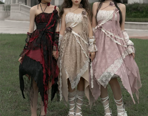 荼蘼jskWP原创设计3色侘寂风不规则拼接...