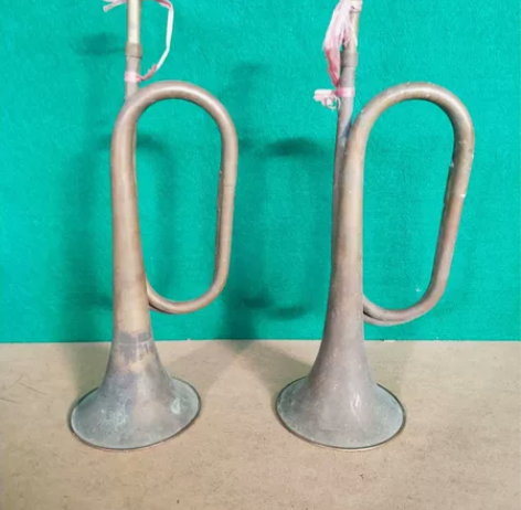 老铜号俩把，品相完整，包浆醇厚，保真包老，...