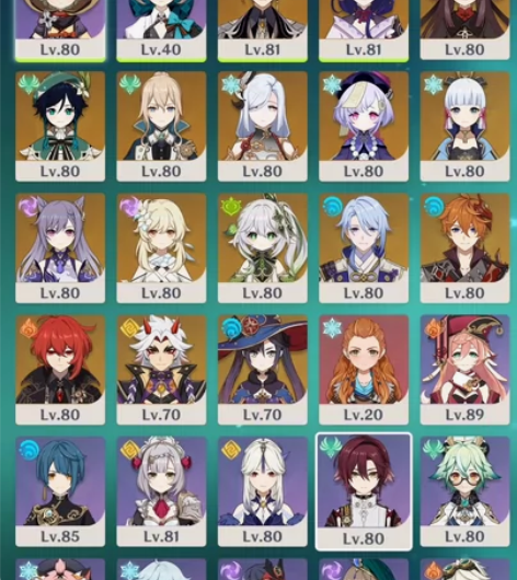 极品原神满级号，有活动道具和皮肤，四万原石...