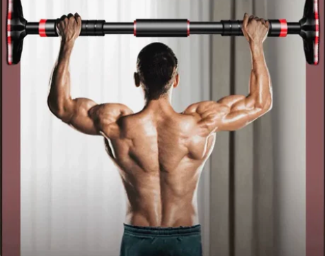 门上单杠家用室内儿童免打孔墙体引体向上器小...