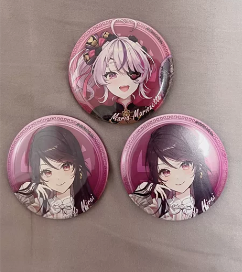 国现 彩虹社23新春吧唧 Maria 38...