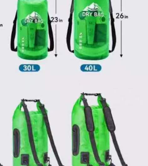 40L 大容量户外防水干湿收纳包潜水包漂流...