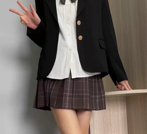 【月汐家】原创jk制服外套西装女学生日系学...