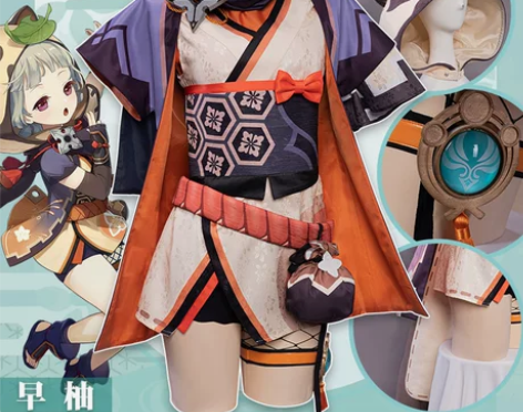 Uwowo悠窝窝原神早柚小萝莉cospla...